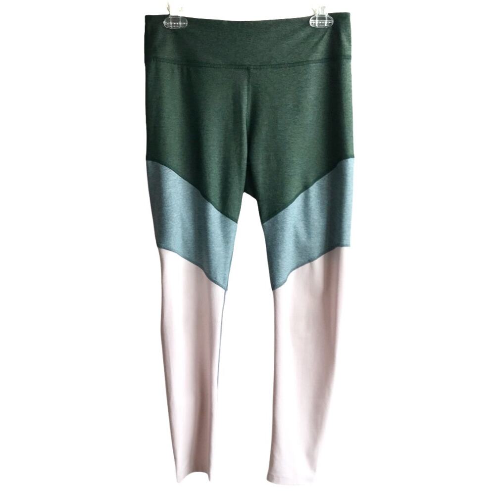Outdoor Voices Springs 7/8 Colorblock Leggings Size L Running Gym Yoga Tights - Picture 3 of 12